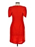 Sweet Rain 100% Polyester Solid Red Orange Cocktail Dress Size M - photo 2