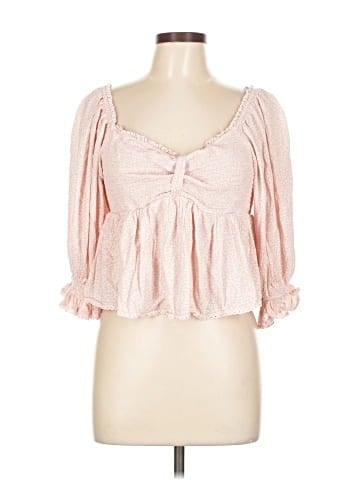Free People 3/4 Sleeve Blouse (view 1)