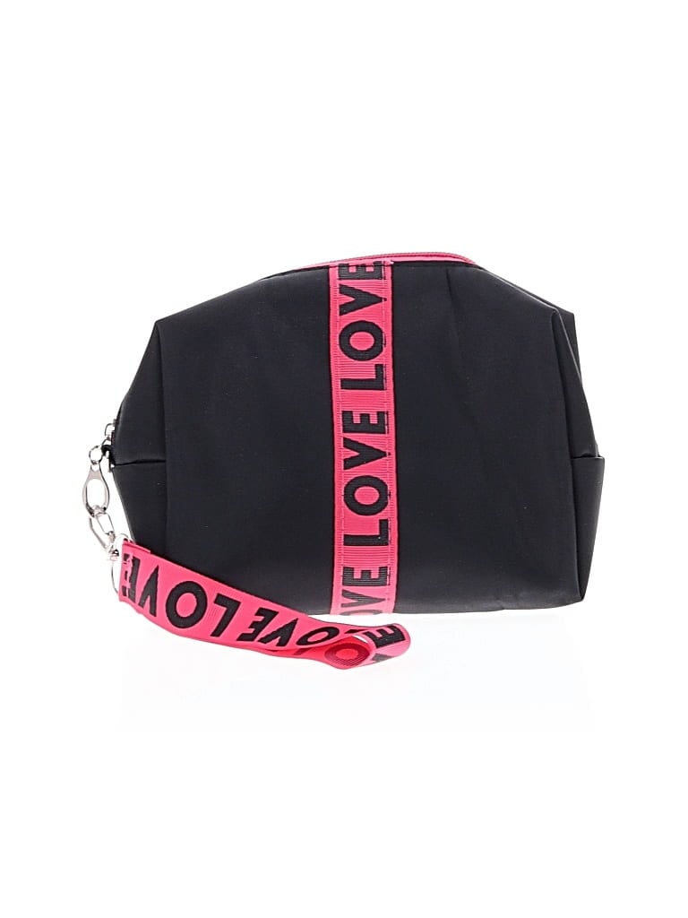 Pre-owned Love Wristlet In Black