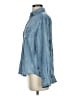 Karyn Seo Blue Long Sleeve Button-Down Shirt Size XS - photo 5