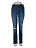 Express Stripes Blue Jeans Size 10 - photo 1