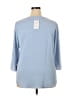Assorted Brands Blue 3/4 Sleeve Blouse Size 2X - photo 2