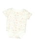 Rene Rofe Print Ivory Short Sleeve Onesie Size 3-6 mo - photo 1