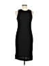 Nine West Solid Black Casual Dress Size M - photo 1