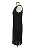 Nine West Solid Black Casual Dress Size M - photo 5