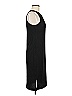 Nine West Solid Black Casual Dress Size M - photo 4