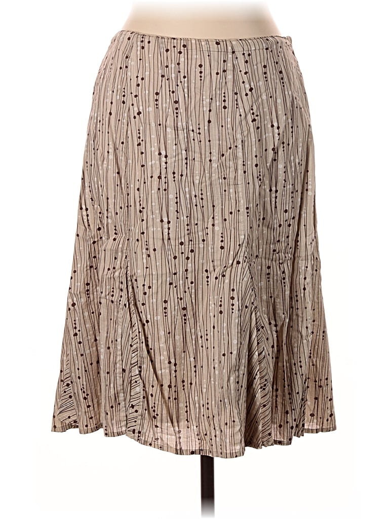 Pre-owned Jaclyn Smith Casual Skirt In Brown