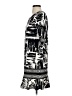 BCBGMAXAZRIA Graphic Black Casual Dress Size S - photo 5