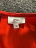 River Island 100% Polyester Orange Casual Dress Size 18 - photo 4