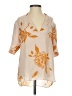 Joie 100% Silk Tan Blouse Size XS - photo 1