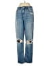 American Eagle Outfitters Hearts Blue Jeans Size 4 - photo 1