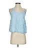 Athleta 100% Cupro Blue Sleeveless Blouse Size XS - photo 1