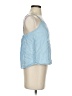 Athleta 100% Cupro Blue Sleeveless Blouse Size XS - photo 4