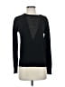 Line & Dot Black Pullover Sweater Size XS - photo 1