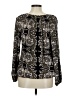 Ella Moss Black Long Sleeve Blouse Size M - photo 2