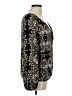 Ella Moss Black Long Sleeve Blouse Size M - photo 4