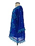 John Mark Blue 3/4 Sleeve Blouse Size S - photo 5