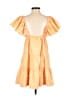 A.L.C. 100% Polyester Orange Cocktail Dress Size 4 - photo 2