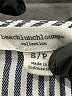 BeachLunchLounge 100% Rayon Stripes Silver Long Sleeve Blouse Size S - photo 7