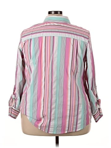Foxcroft Long Sleeve Button-Down Shirt (view 2)