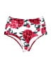 Unbranded Floral White Swimsuit Bottoms Size L - photo 1