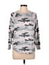 Secret Treasures Camo Gray Sweatshirt Size S - photo 1