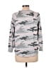 Secret Treasures Camo Gray Sweatshirt Size S - photo 2