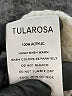 Tularosa 100% Acrylic Chevron-herringbone Ivory Pullover Sweater Size XS - photo 8