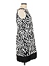 DressBarn Animal Print Black Cocktail Dress Size 12 - photo 4