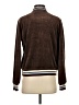 Oleg Cassini Brown Track Jacket Size S - photo 2