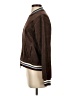 Oleg Cassini Brown Track Jacket Size S - photo 5