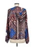 Twist & Tango 100% Polyester Blue Long Sleeve Blouse Size EU 38 / US 8 - photo 2