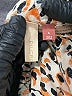 Pilcro 100% Viscose Animal Print Tan Long Sleeve Blouse Size S - photo 7