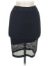 Bebe Solid Black Casual Skirt Size Med - Lg - photo 1
