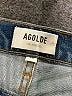 AGOLDE Hearts Blue Jeans Size 25 waist - photo 6
