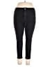 Express Black Jeans Size 16S - photo 1