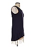 Logo Layers Blue Sleeveless Top Size XXS - photo 4