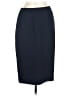 Dana Buchman Solid Blue Formal Skirt Size 8 - photo 1