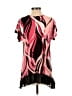 C established 1946 Pink Short Sleeve Blouse Size S - photo 2