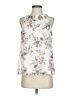 Vince Camuto 100% Polyester White Sleeveless Blouse Size XXS - photo 1