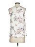 Vince Camuto 100% Polyester White Sleeveless Blouse Size XXS - photo 2