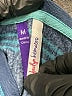 Jaclyn Intimates 100% Polyester Blue Long Sleeve T-Shirt Size M - photo 7