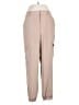 Intempo 100% Polyester Solid Tan Cargo Pants Size 8 - photo 1