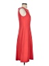 Talbots Solid Red Casual Dress Size 2 - photo 4