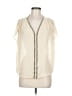 Moonlight 100% Polyester Ivory Tan Sleeveless Blouse Size M - photo 1