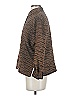 Chico's Design Tweed Brown Long Sleeve Button-Down Shirt Size Sm (0) - photo 5