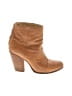 Rag & Bone 100% Leather Tan Ankle Boots Size EU 38 - photo 1