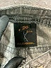 Genetic Denim Stripes Silver Gray Jeans Size 26 waist - photo 7