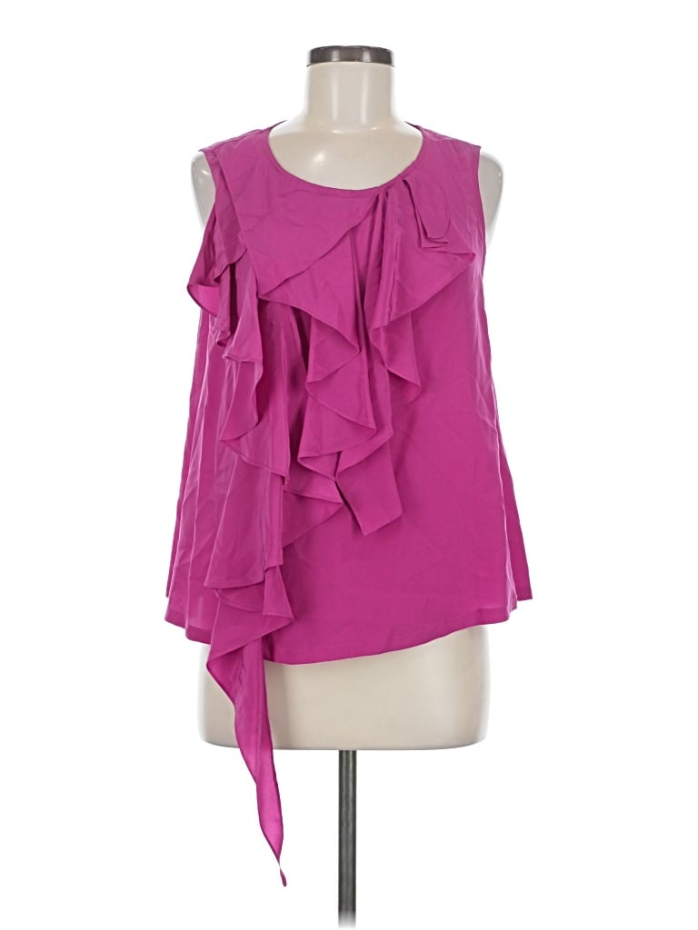 Pre-owned Ali Ro Sleeveless Blouse In Purple