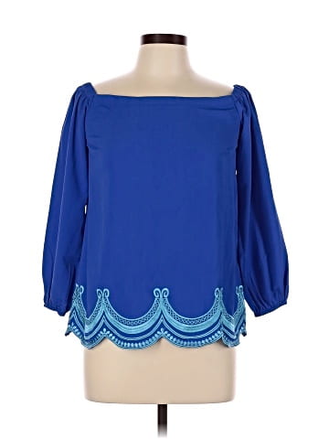 Southern Frock 3/4 Sleeve Blouse (view 1)